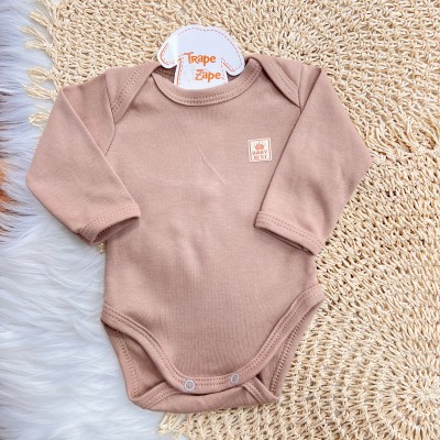 Conj. Body e Calça 100% Algodão Egípcio com Proteção UV50+ - Areia